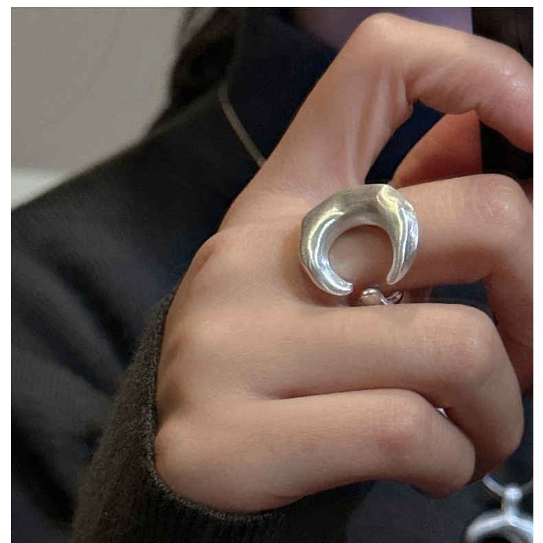 Geometric Pattern 925 Sterling Silver Geometric Rings 925 Sterling Silver Rings