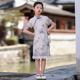 旗袍;童旗袍