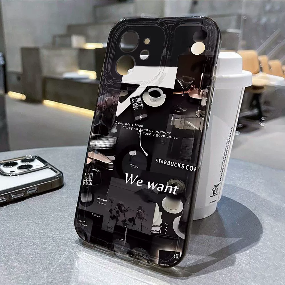 Apple, совместимый кофейный чехол для iPhone 17, космический чехол, 17 Pro Max, 14