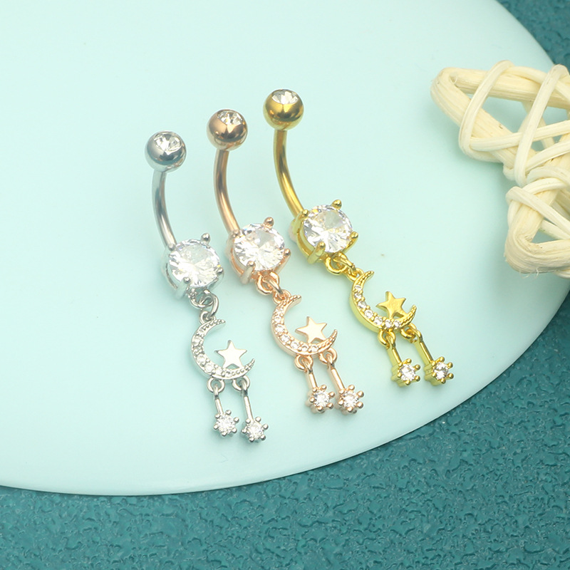Pointed titanium steel lip stud product view