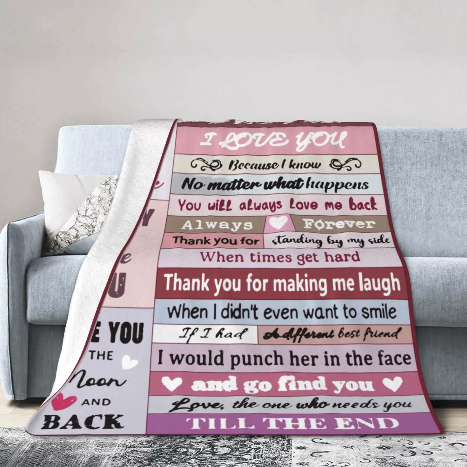 Amazon Лидер продаж фланелевое одеяло с кондиционером подарок сестре старейшине внучке семейной дочери