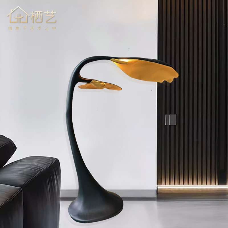 New Light Luxury Floor Lamp Ornaments Living Room Sofa Bedroom Bedside Lamp Modern Simple Creative Personalized Decorative Lamp
