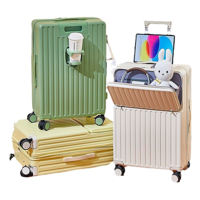 Расширяемый чемодан для женщин, перезаряжаемый многофункциональный ручной чемодан 20inch на универсальных колесах, 24-дюймовый чемодан на колесиках для мужчин, ящик для паролей