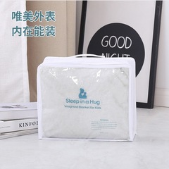 両面印刷可能ロゴ不織布手提げ袋手提げ袋毛布袋三辺ファスナー袋PVC共通包装