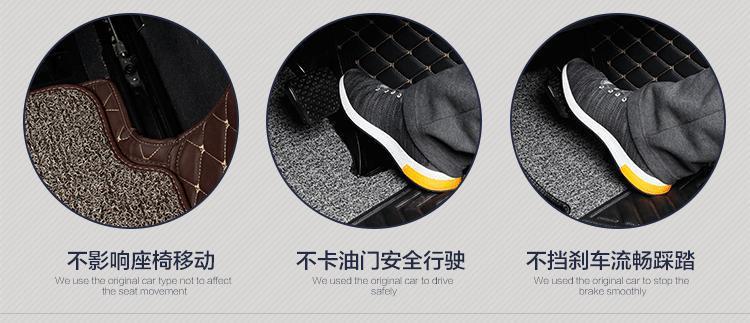 Suitable for BAIC Weiwang M20 Foot Pad M30 Seven Seats Seven Seats S50 Foot Pad M30S Carpet M50F Car Encircled Car Bag
