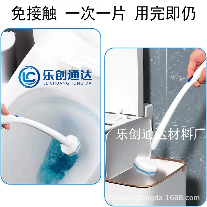 Д disposable changeable toilet, brush, (Cross-border trading)