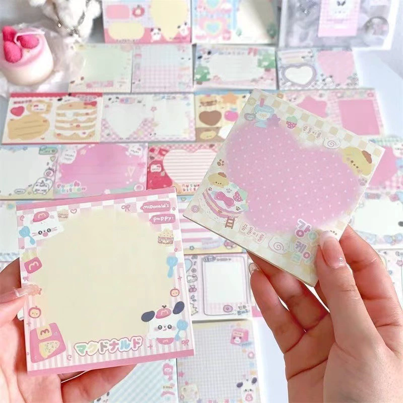 Тетрадь Sanrio Cinnamoroll Kuromi Hello Kitty My Melody, школьные принадлежности, тетрадь с мультяшным дизайном, милый и стильный.