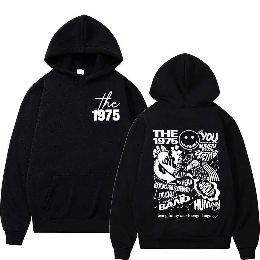 The 1975 Music Album Print Hoodie Men's Women Casual Fashion