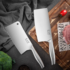 全鋼製家庭用包丁、女性向け肉切り包丁、シェフ専用、骨切り、肉切り、鋭利な両用包丁