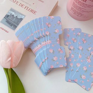 Cross-Border Korean Floral Hair Accessories Headband Rubber Band Card Packaging Card Head