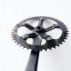 Aluminum Alloy Cone Crank Dead Flying Racing 170 Crank 44/46/48/52/Tooth