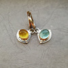 Elegant earrings, accessory, suitable for import, cat's eye, European style