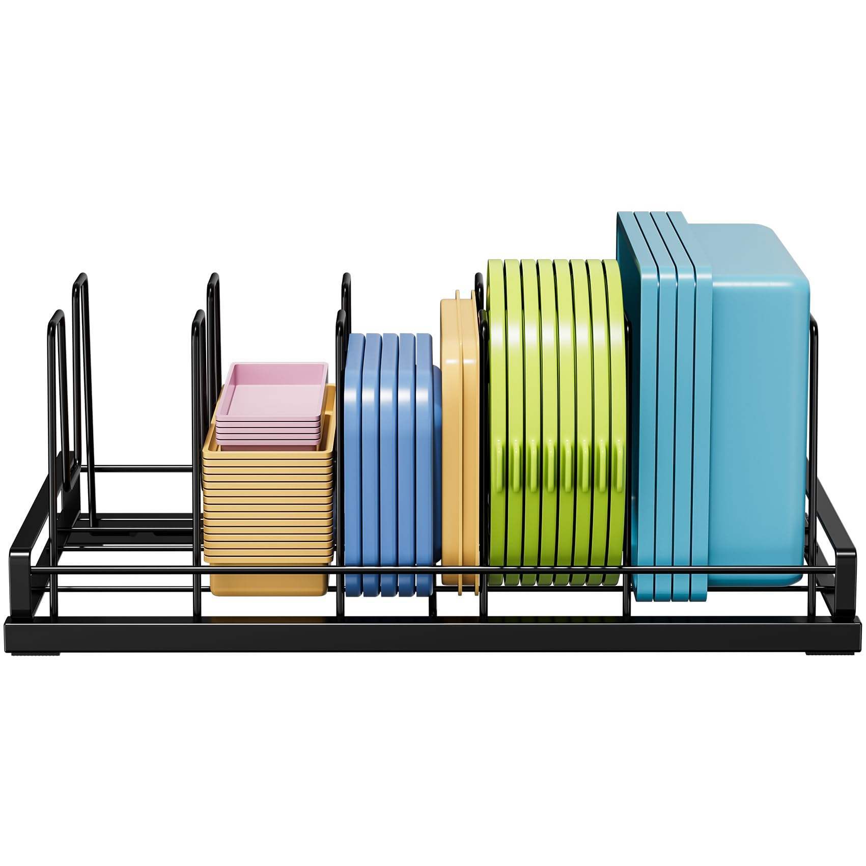 Cross-Border Wooden Bowl Rack, Wooden Pot Lid Storage Rack, Bowl and Plate Mat Rack, Kitchen Storage Rack, Bowl and Plate Rack