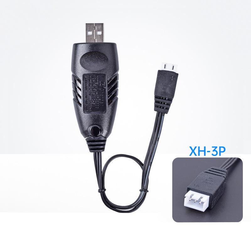 7.4v 2000mA XH3P lithium battery USB balance charger four-axis remote control aircraft four-wheel drive remote control car 7.4v 2000mA XH3P lithium battery USB balance charger four-axis remote control aircraft four-wheel drive remote control car