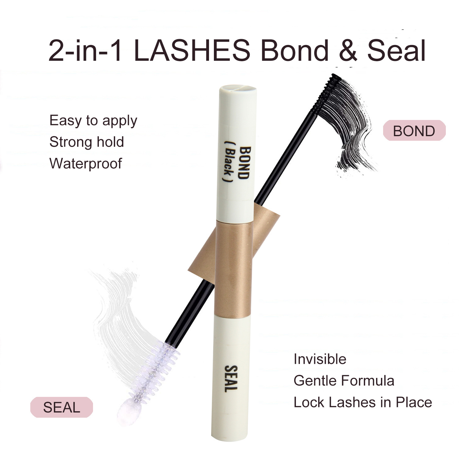 Pestañas postizas 144 racimos capacidad traje perezoso de dibujos animados gruesas pestañas postizas con pinzas de pegamento