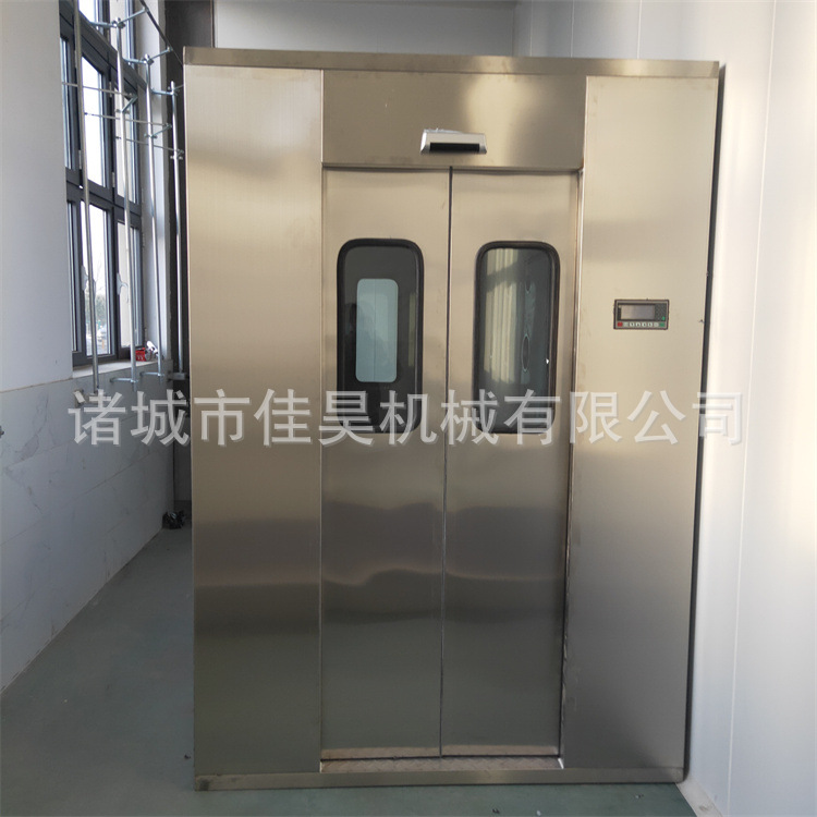 全自动单人风淋室货物货淋室通道风淋室不锈钢自动电机风淋设备