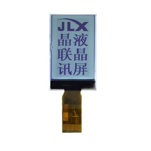 Crystal communication 1.8 inch 12864 dot matrix LCD module SPI serial port screen 12864G-360-BN LCM LCD