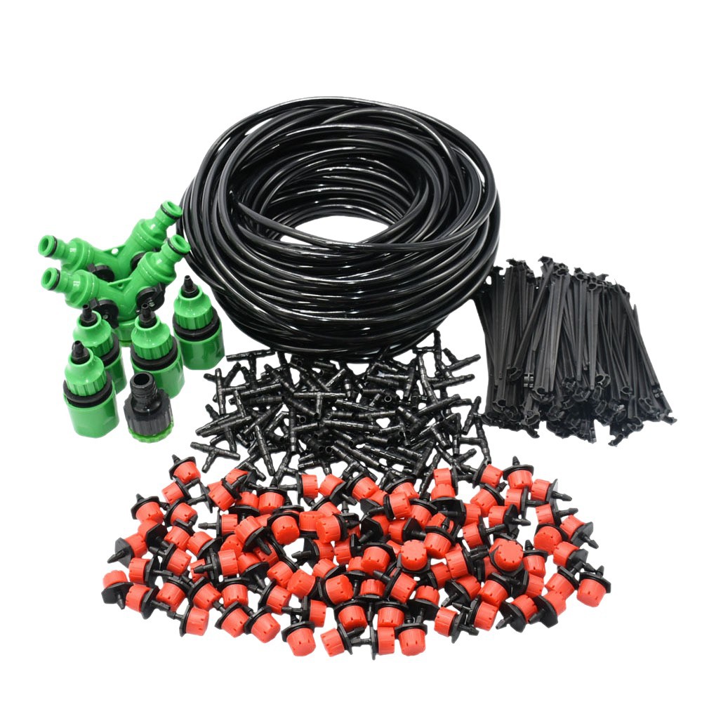 Transfronteriza venta caliente 30 metros sistema de riego por goteo pulverización automática regador de flores de tiempo balcón patio conjunto de riego image 6