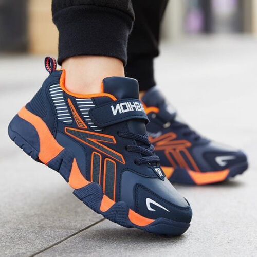 Boys' Cotton Shoes 2026 Autumn/Winter Children's Shoes Waterproof Large Boys Sports Shoes Student Children Shoes
