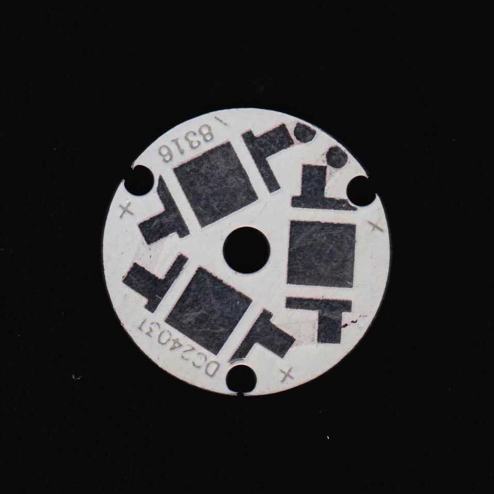 铝基电路板线路板厂家铝基板 T8灯管用3w铝基板吸顶灯圆形铝基板