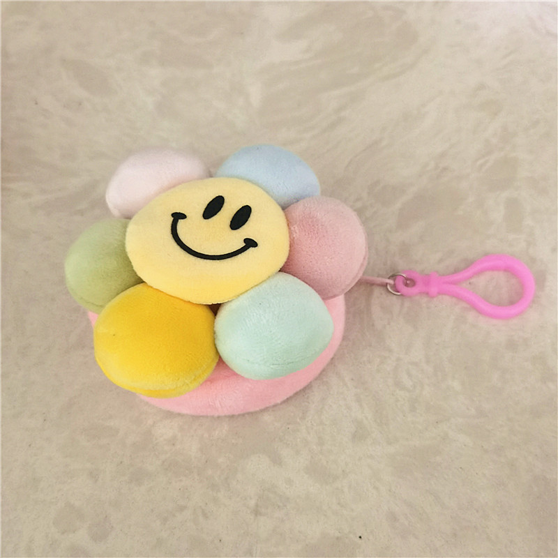 Fleur Des Femmes En Peluche Broderie Fermeture Éclair Enfants Portefeuilles display picture 1