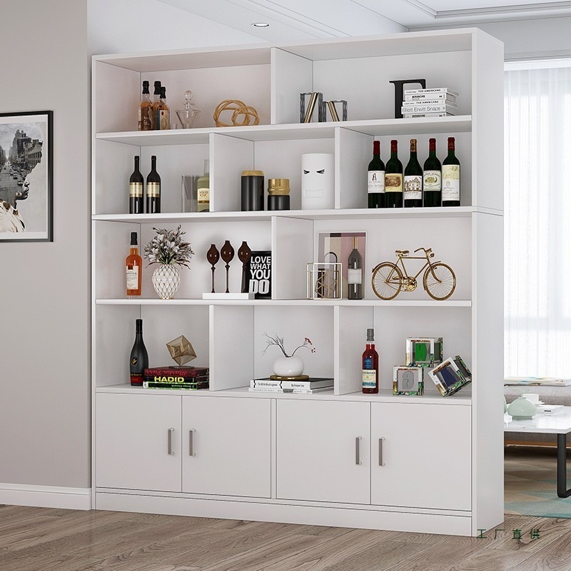 Wine Cabinet Display Cabinet Home Modern Simple Storage Rack Living Room Small Entrance Cabinet Wall Partition Cabinet Wine Rack