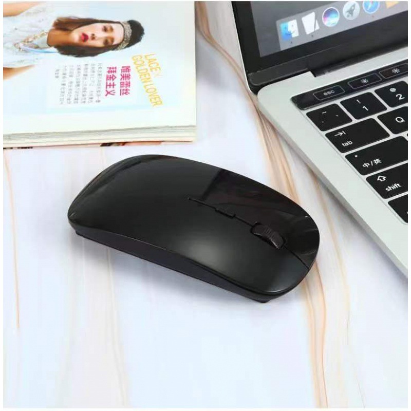 Fábrica nueva transfronteriza Bluetooth de doble modo inalámbrico ratón ordenador Oficina recargable luminoso mudo ratón inalámbrico