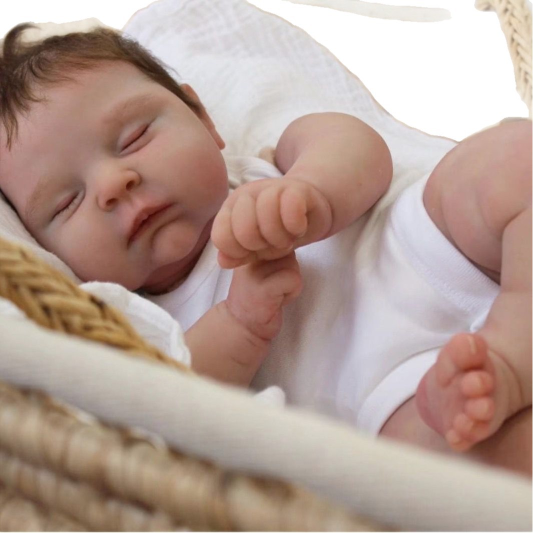 Juguetes de muñecas de renacimiento suaves muñecas transfronterizas simulación de renacimiento vinilo transfronterizas nuevo producto un bebé 50cm
