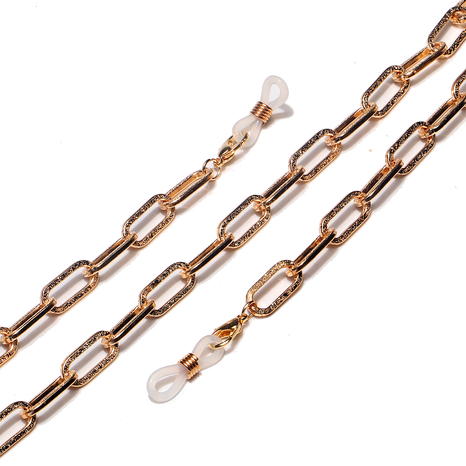 20g Weight Metal Material Fashion Simple Color Retention Golden Metal Glasses Chain 1
