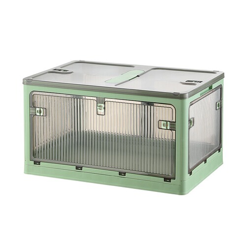 Younai household plastic transparent organizing wardrobe clothes clothing toys books snacks storage box folding storage box