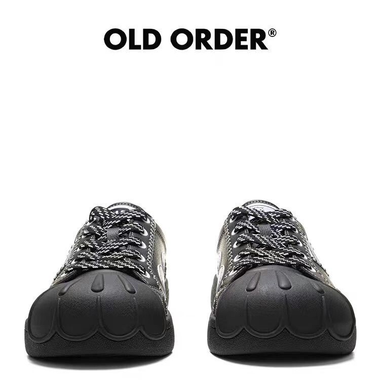 OLDORDER- 米奇手套鞋-Mickey glove sneaker - 黑武士复古板鞋女|undefined