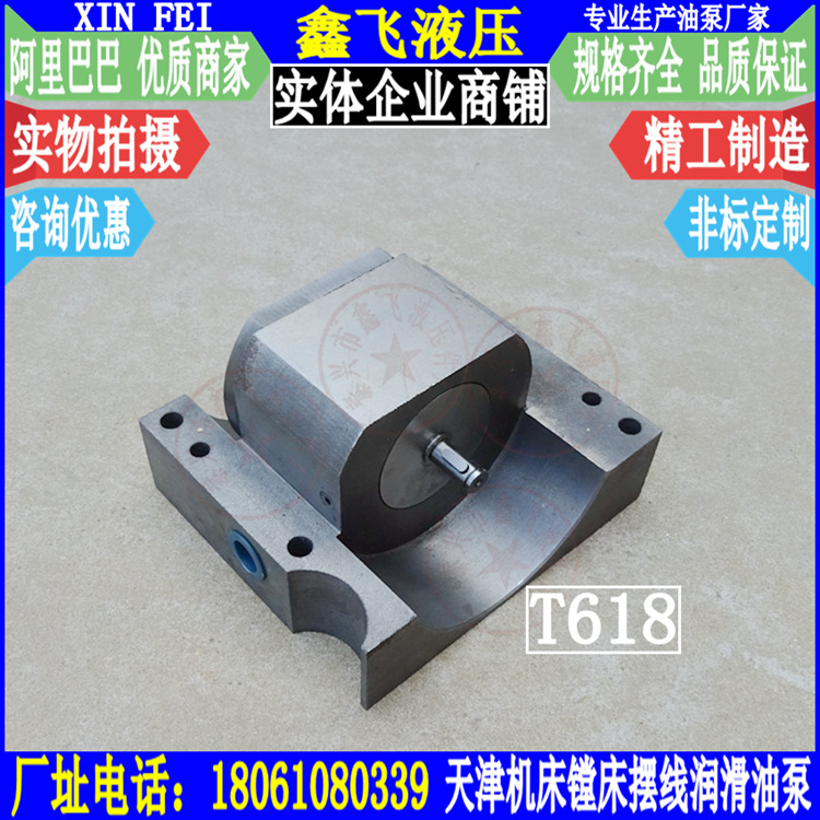 TX618卧式镗床摆线润滑油泵 天津第四机床厂T618油泵配件