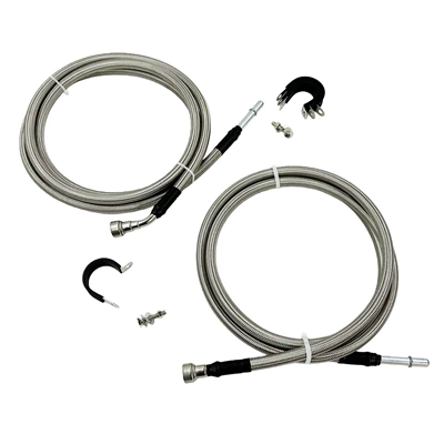 Stainless Steel Braided Fuel: Tubing
