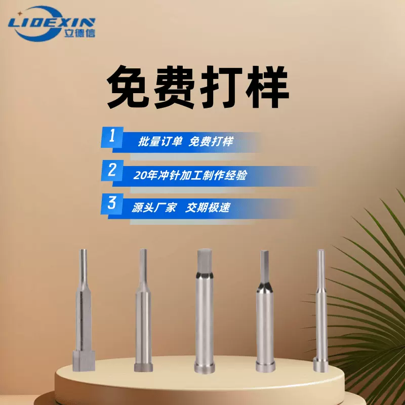 模具冲针冲头DC53SKD11引导针A冲钨钢成型冲针抽牙冲模具配件精冲