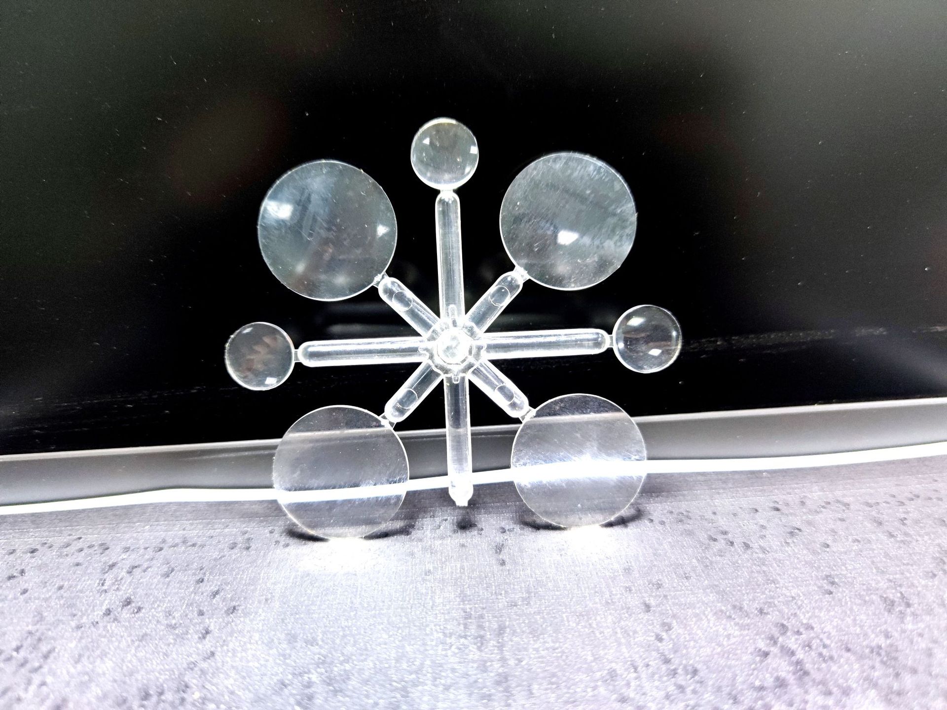 亚克力塑料双凸透镜高倍放大镜片 多种规格尺寸