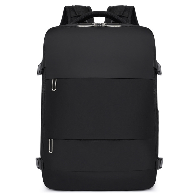 Bolsa de viaje transfronteriza, mochila, viaje corto, logotipo impreso, bolsa de computadora, mochila de maleta multifuncional de gran capacidad.