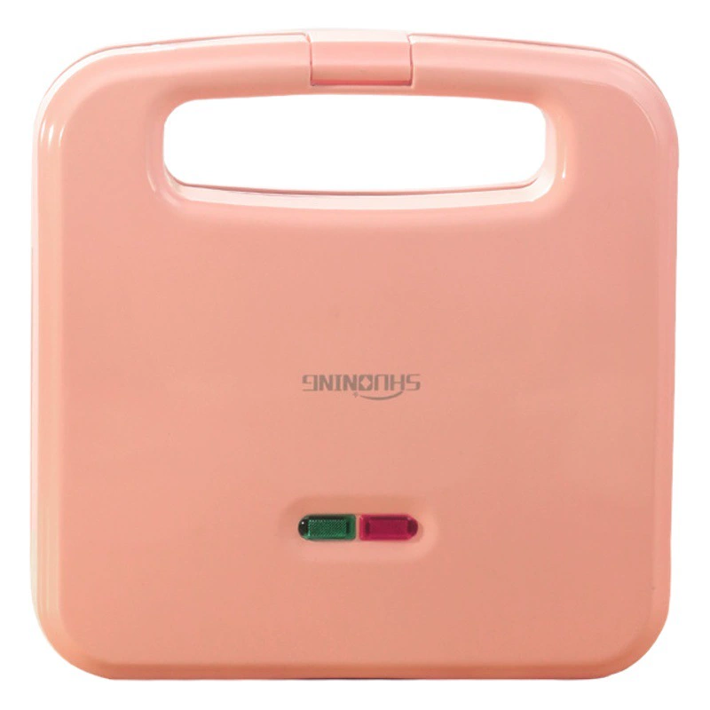 Мини-тостер Shuoning, полностью автоматический, многофункциональный, с двусторонним нагревом, для дома, многоцелевой, для приготовления сэндвичей и завтраков