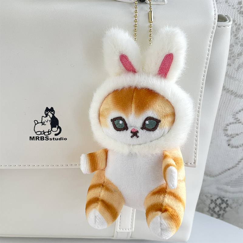 Cute Animal PP Cotton Unisex Keychain display picture 8
