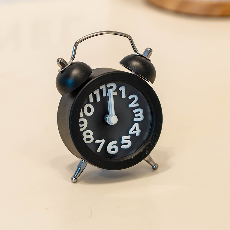Directo de fábrica simple mini despertador lindo Internet celebridad dormitorio estudiante niños reloj despertador creativo