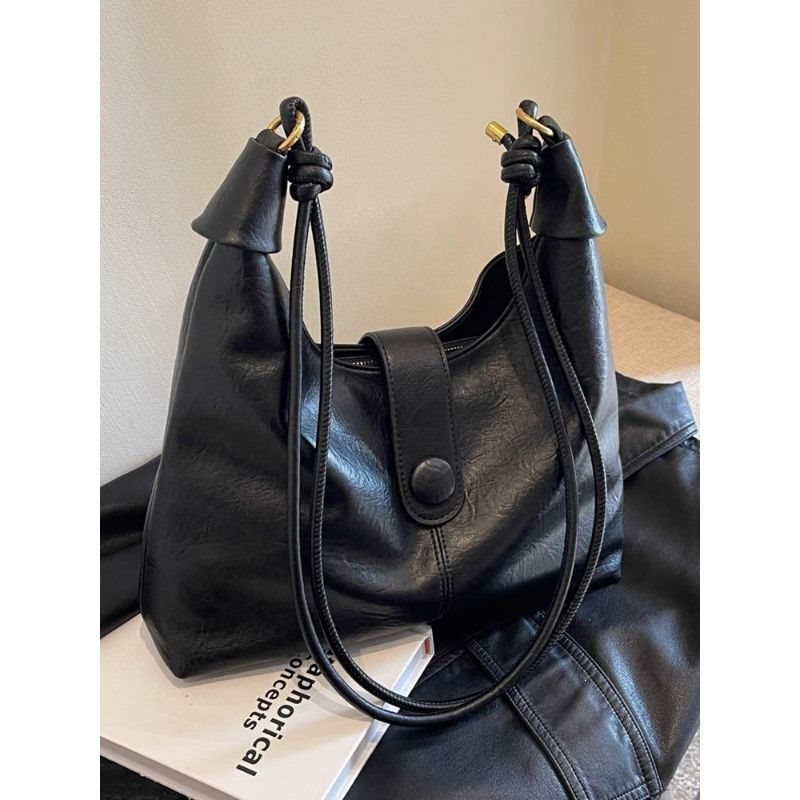 Fashionable large-capacity bag for women, 2025 new trendy high-end shoulder bag, vintage versatile crossbody tote bag