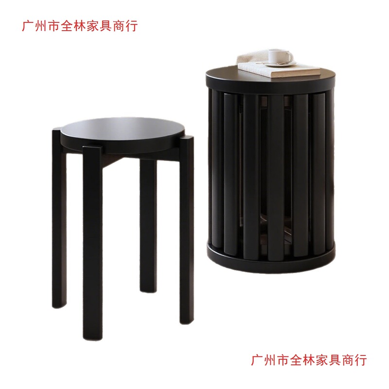 实木凳子可叠放家用板凳收纳组合叠叠凳餐厅小凳子客人备用茶几凳|undefined