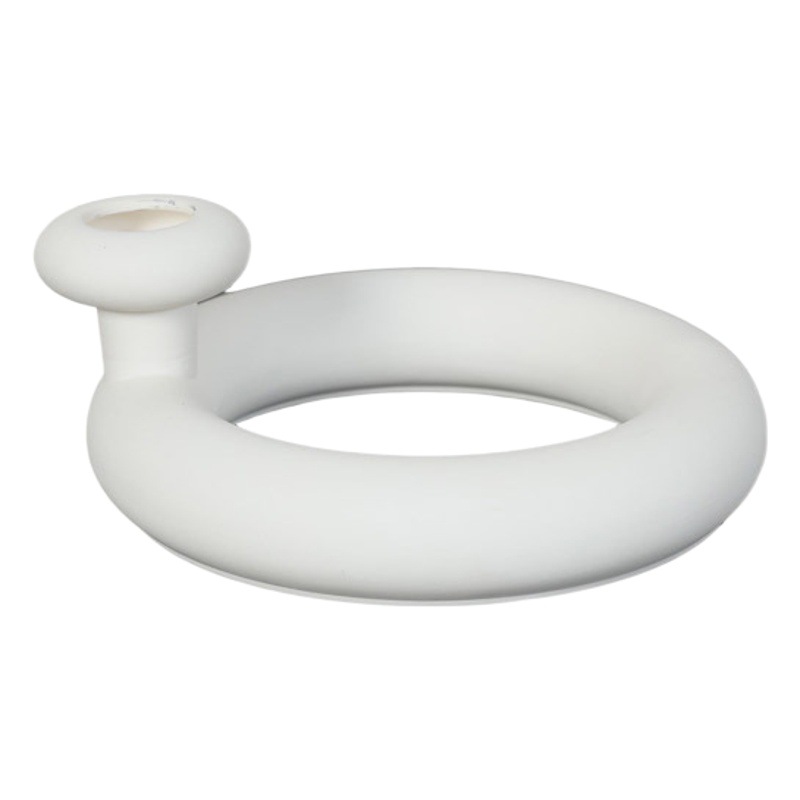 Estilo chino blanco y negro de cerámica candelabro decoración Nordic ins sala de estar comedor titular de la vela decoración del hogar al por mayor