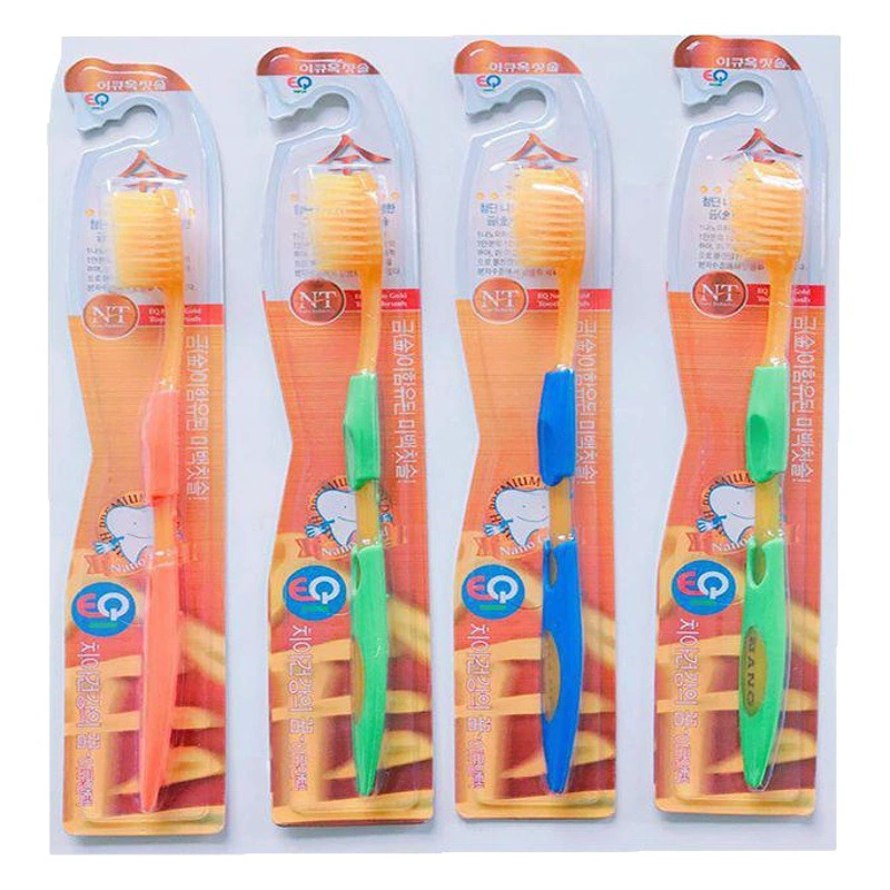 Нано бамбуковый уголь доллар магазин Южная Корея зубная щетка мягкие волосы продуктовый магазин поставка зубных щеток производители оптом