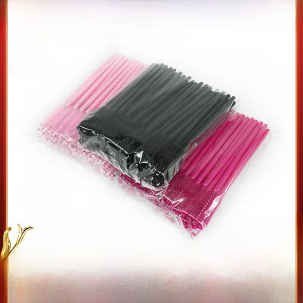 Factory wholesale disposable eyelash brush solid spiral eyelash makeup brush eyelash comb eyebrow brush makeup tools
