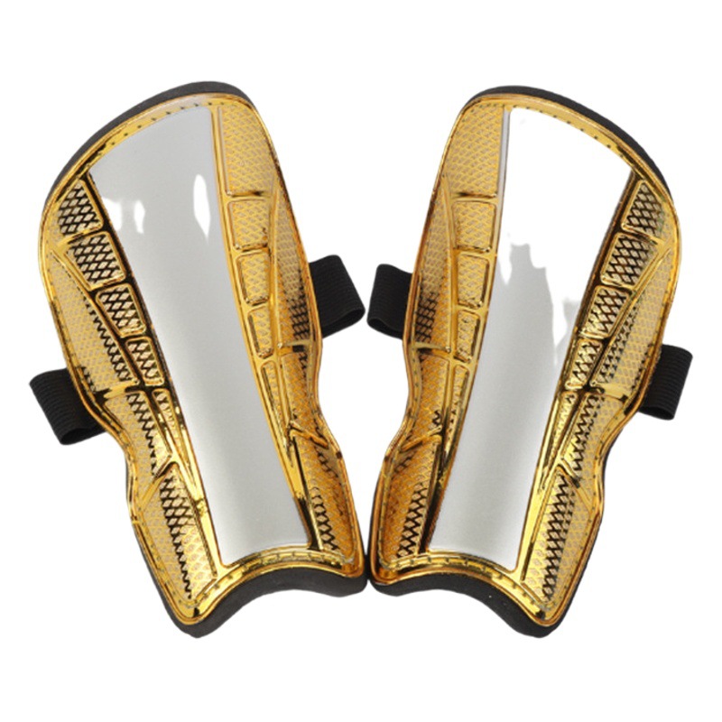 Youth Sports Electroplated Leg Guard Children's Adult Competition Training Shin Guard Leg Guard Football Leg Guard