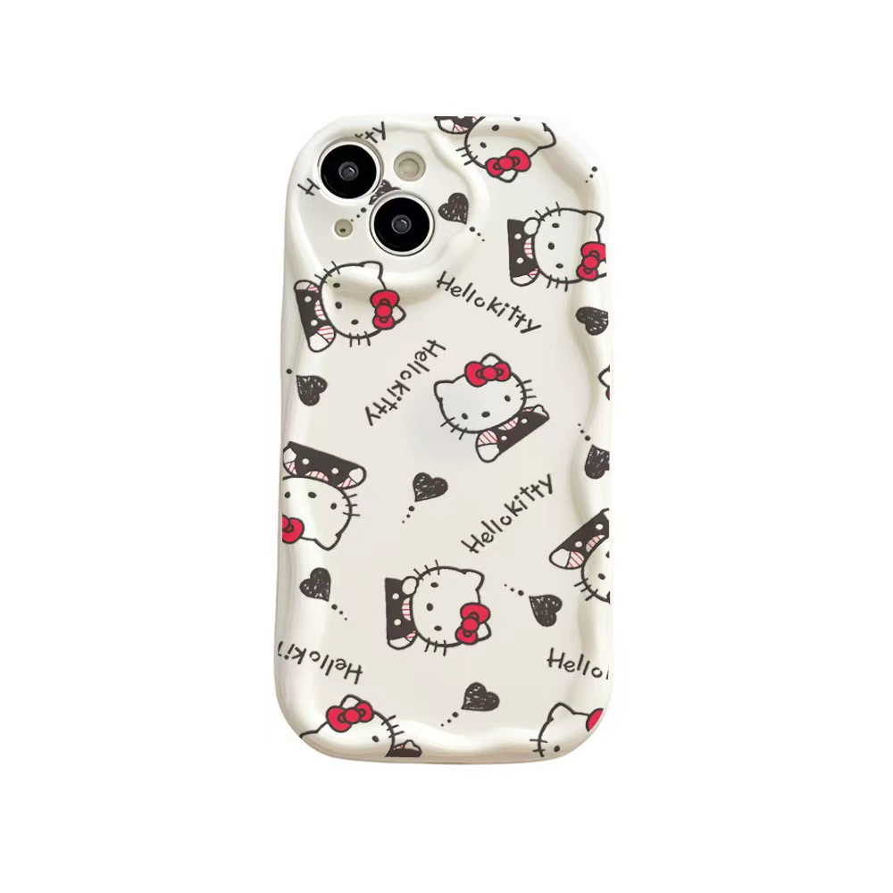 Hello Kitty, Apple, совместимый с iPhone 16, чехол для телефона, iPhone14 Pro, 16promax, iphone, 15plus, (поперечная торговля)
