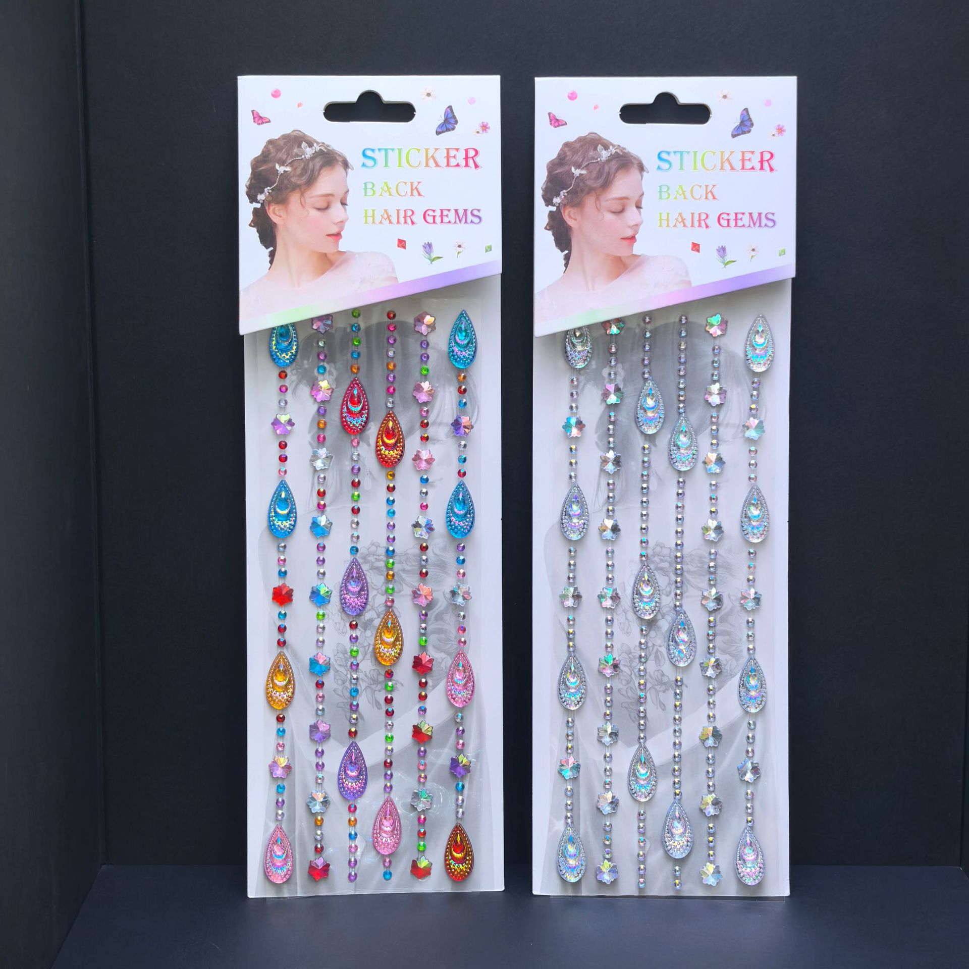 儿童亚克力水晶钻贴钻石宝石手工贴头发装饰贴DIY装饰手链贴手机