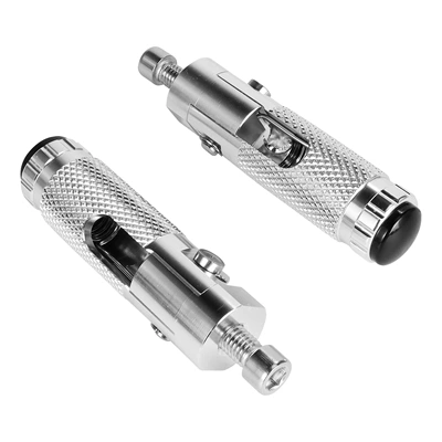 Motorcycle modification parts CNC Motorcycle pedals - silver