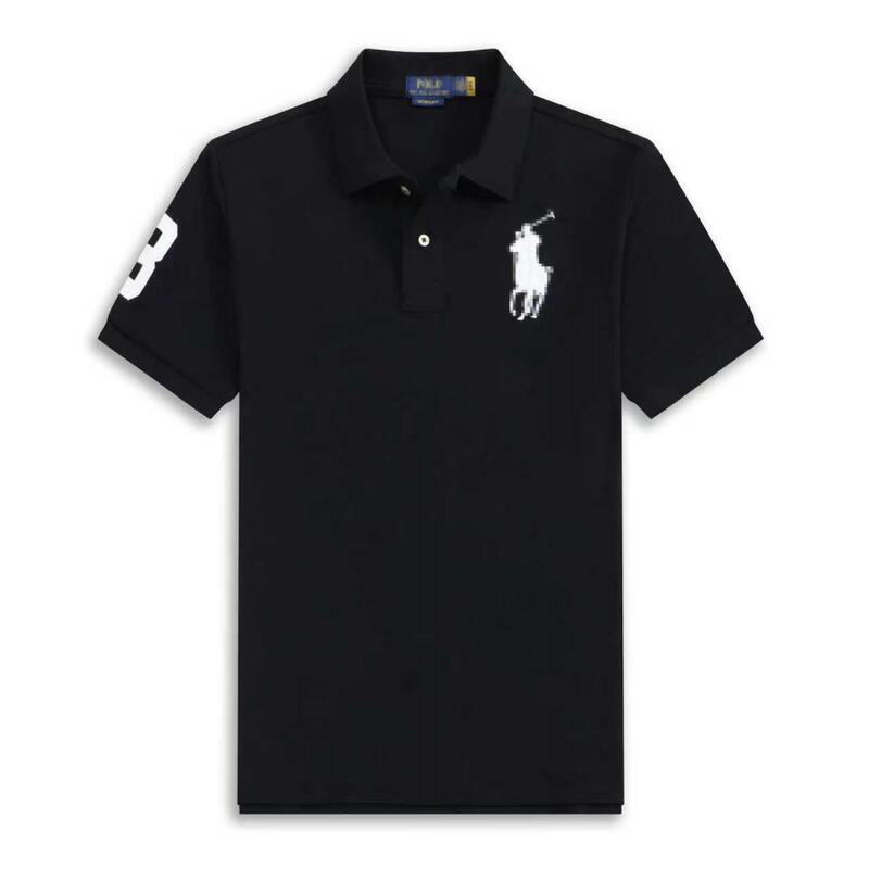 Foreign Trade RL Summer Polo Shirt for Men, Pure Cotton, Embroidered Pony, Turn-down Collar, Short Sleeve, Summer Casual Business Men's Polo Shirt Foreign Trade RL Summer Polo Shirt for Men, Pure Cotton, Embroidered Pony, Turn-down Collar, Short Sleeve, Summer Casual Business Men's Polo Shirt