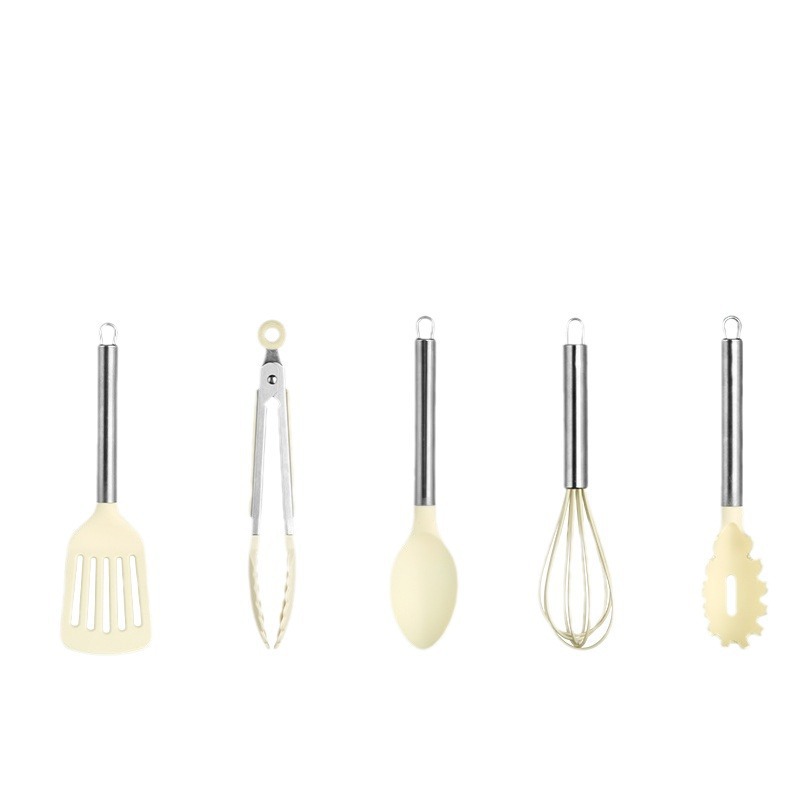 Kit de herramientas de horneado de nylon doméstico de grado alimenticio mini raspador resistente a altas temperaturas batidor de huevos clip de alimentos cepillo de aceite image 5